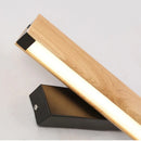 Axyaa Wood Wall Sconce Pull Chain Switch Nordic LED Stair Light Fixtures
