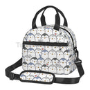 Axyaa Penguins Insulated Lunch Bag with Adjustable Strap for Picnic School Work