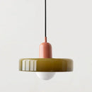 Axyaa Nordic Glass Pendant Light LED Pendent Lamp for Indoor Decor