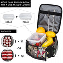 Insulated Nightmare Before Christmas Lunch Bag by Axyaa - Portable Thermal Cooler
