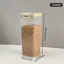 Axyaa Airtight Food Storage Box with Handle for Grains, Snacks, and Cereals