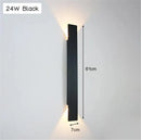 Axyaa Outdoor Up Down Wall Lamp Aluminum 18w LED Wall Light IP65 Waterproof