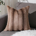 Axyaa Winter Plush Pillow Cover - Cozy Home Decor for Sofa, Couch, Bed