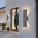 Axyaa Outdoor LED Wall Sconce Aluminum Light Fixture for House Patio Garage Decor