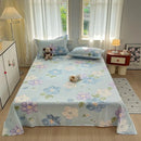 Axyaa Small Fresh Jet Cotton Sheet Single: Ideal for Student Dorms