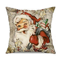 Axyaa Halloween Pumpkin Print Pillow Cover 45x45 - Festive Home Decor & Holiday Gift