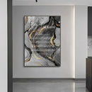 Axyaa Ayat Al Kursi Islamic Gold Marble Canvas Wall Art