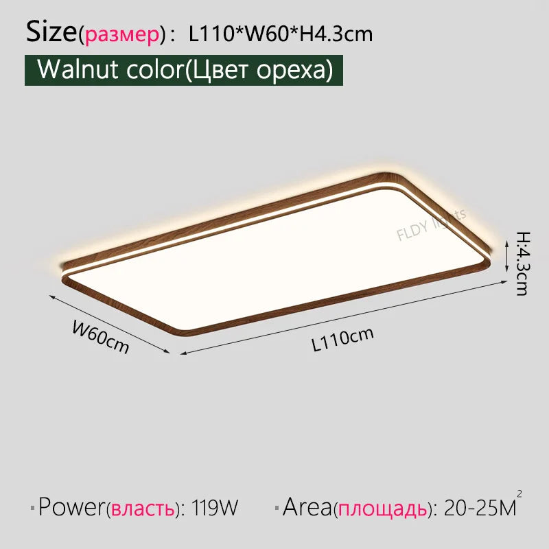 Axyaa Smart LED Ceiling Light | Modern Home Lighting for Living Room, Bedroom, Kitchen