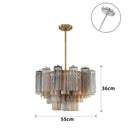 Axyaa Medieval Glass Chandelier for Stylish Home Lighting