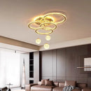 Axyaa Modern LED Chandelier Pendant Light for Dining Room and Living Room