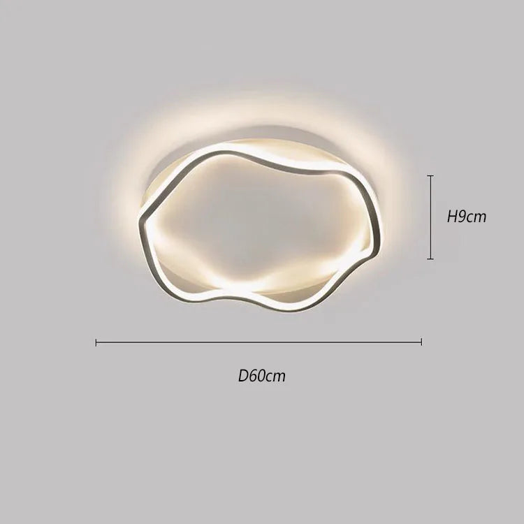 Axyaa Cloud LED Ceiling Light 2025 Home Master Bedroom Modern Eye Protection