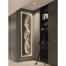 Axyaa Modern Abstract Wall Lamp with Remote Control for Living Room Bedroom