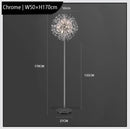 Axyaa Dandelion Designer Floor Lamp for Luxury Living Spaces