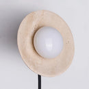 Axyaa Natural Stone LED Wall Sconce - Modern Minimalist Home Decor