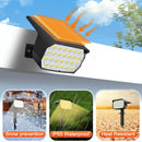 Axyaa Solar Landscape Light: 50LED Waterproof Spotlight with 3 Color Modes