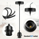 Axyaa Nordic Minimalist E27 Chandelier for Home Decor and Lighting
