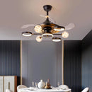 Axyaa Kids Bedroom Ceiling Fan with Remote Control and LED Light