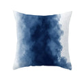 Axyaa Light Luxury Blue Abstract Print Throw Pillow Cover - Marble Stripe
