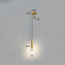 Axyaa Black Gold LED Pendant Light Chandelier for Living Room Bedroom
