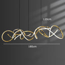 Axyaa Modern LED Pendant Light Chandeliers for Living and Dining Room