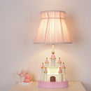 Axyaa Castle Princess Room Desk Lamp LED - Girl's Cartoon Bedroom Floor Lamp