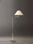 Axyaa Modern Korean Style Swing Arm Floor Lamp with Adjustable LED for Living Room