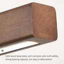 Axyaa Modern Walnut Pendant Light for Restaurant, Tea Room, Bar, Study & Dining Table