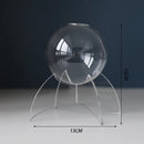 Axyaa Acrylic Spherical Vase for Minimalist Table Decoration and Aesthetic Room Decor