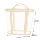 Axyaa Nylon Mesh Laundry Basket: Large Capacity, Portable, Foldable, Wall Mounted Organizer