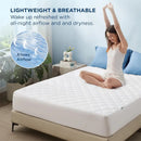 Axyaa Quilted Waterproof Mattress Protector, Soft Jacquard Fitted Bed Cover