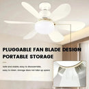 Axya 60W Ceiling Fan with LED Light, Remote Control, 360° Rotation