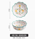 Axyaa Ceramic Tableware Set for Household Dining and Cooking
