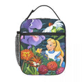 Axyaa Princess Alice Wonderland Insulated Lunch Bag Thermal Cooler Box