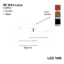 Axyaa Elegant Leather Ceiling Pendant Lights - Minimalist Design Home Decor LED Lamps