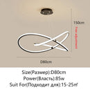 Axyaa LED Chandelier: Modern Ceiling Lights Fixture for Home Lighting, Living Room, Dining Room, Bedroom