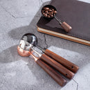 Axyaa Wooden Measuring Spoon Scoop Household Kitchen Tool with Long Handle
