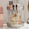 Axyaa Rotating Makeup Organizer Shelf - 360 Spinning Cosmetic Storage Vanity Holder