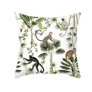 Axyaa Tropical Jungle Animals Pillowcases 45x45 cm Home Decor Sofa Cushion Cover