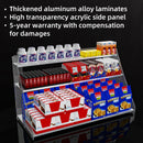 Axyaa Aluminum Cosmetics Checkout Display Shelf for Supermarkets and Retail Stores