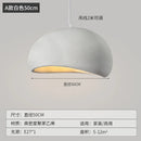 Axyaa Nordic Wabi Sabi Pendant Lamps LED Ceiling Chandelier for Modern Living Room