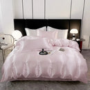 Axyaa Ice Silk Quilt Cover & Pillowcase Set - Summer Smoothness, Naked Sleep Quality