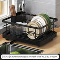 Axyaa Kitchen Dish Storage Rack Drying Organizer - Cup Plate Utensil Holder