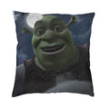 Axyaa Soft Polyester Mona Lisa Pillowcase: Decorative Sofa Cushion Cover