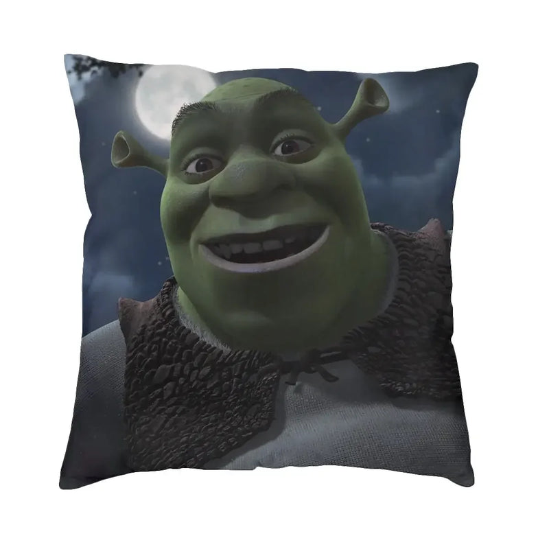 Axyaa Soft Polyester Mona Lisa Pillowcase: Decorative Sofa Cushion Cover
