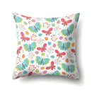Axyaa Colorful Candy Flower Succulent Plants Printed Pillow Case for Couch Sofa Bed
