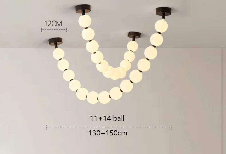 Axyaa Nordic Style Ceiling Lamps for Living Room & Staircase - Indoor Lighting