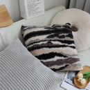 Axyaa Gradient Rabbit Fur Pillow Cover 45x45cm