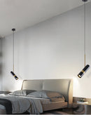 Axyaa LED Pendant Chandelier: Minimalist Spotlight Night Lamp for Bedroom and Living Room