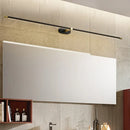 Axyaa Nordic Slim Wall Sconce - Minimalist Ceiling Light for Bathroom Bedroom Mirror