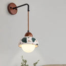 Axyaa Terrazzo LED Wall Sconces for Home Bedroom Living Room